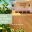 terraza con tarima de madera exterior